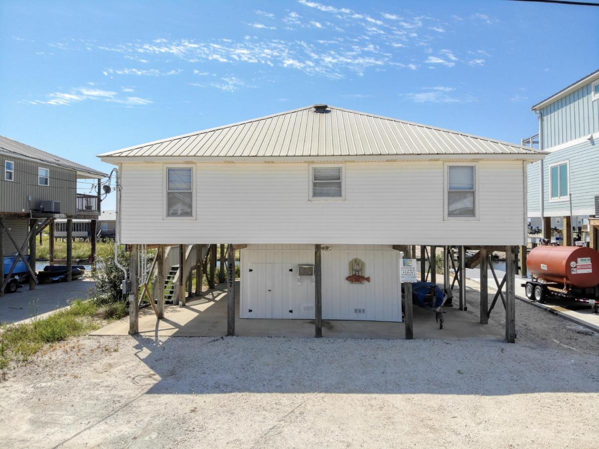 Waters Edge - Private Dock! Only Two Blocks From The Bay Or The Gulf! Plenty Of Parking For Cars Or Boats Home Dauphin Island Eksteriør billede